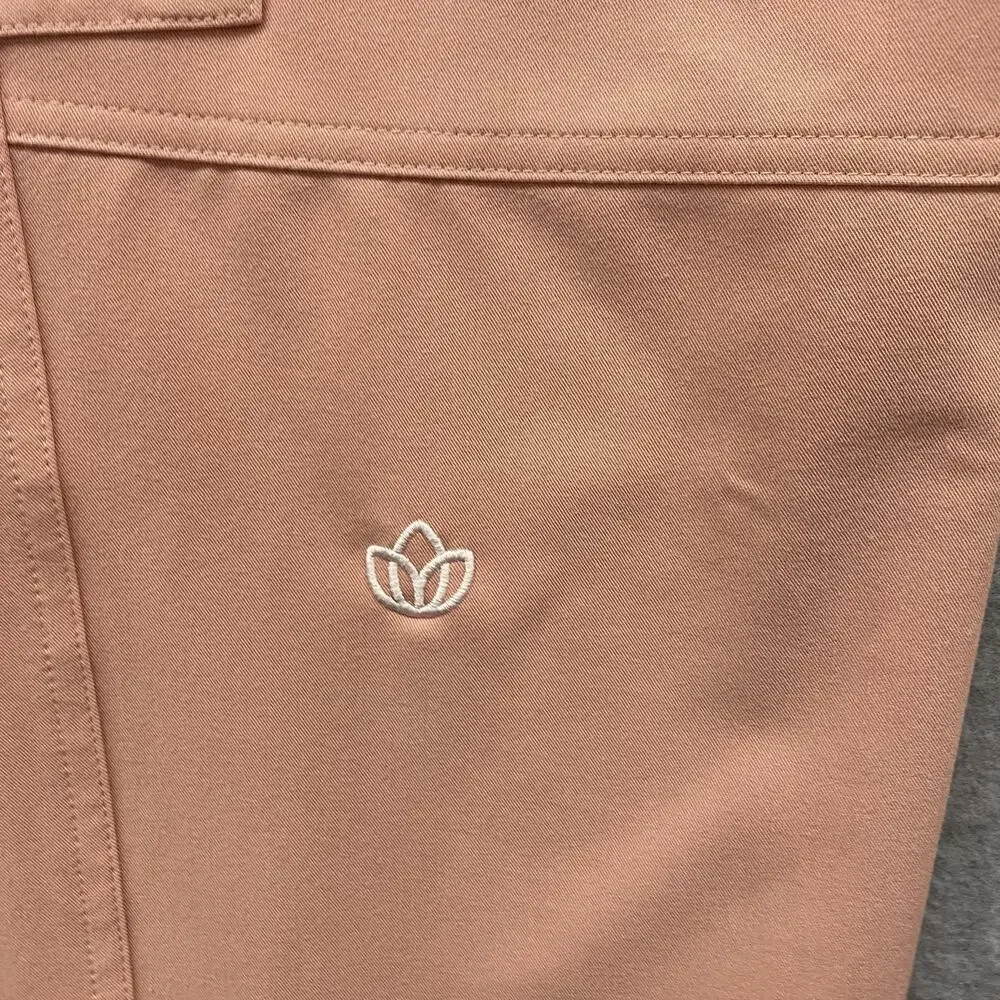 FIGS Axim Cargo Scrub Pants Mens Small Short PO 5751 Pink Sand Medical Nurse NWT
